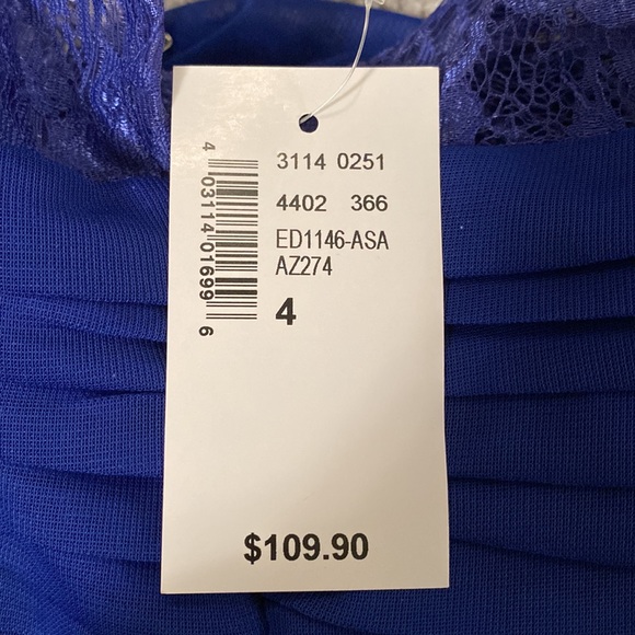 Ricki’s Blue party dress never worn with tags - Picture 3 of 3